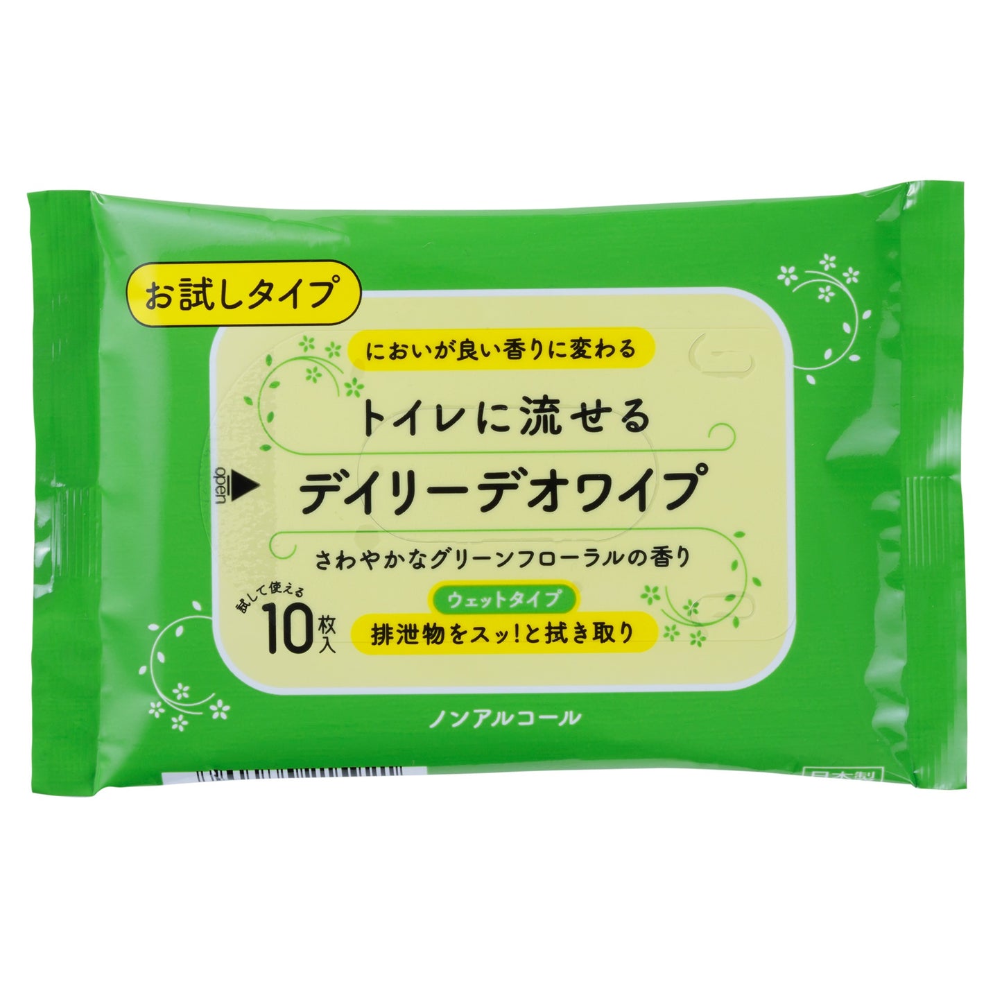 デイリーデオワイプ お試しタイプ 10枚入
