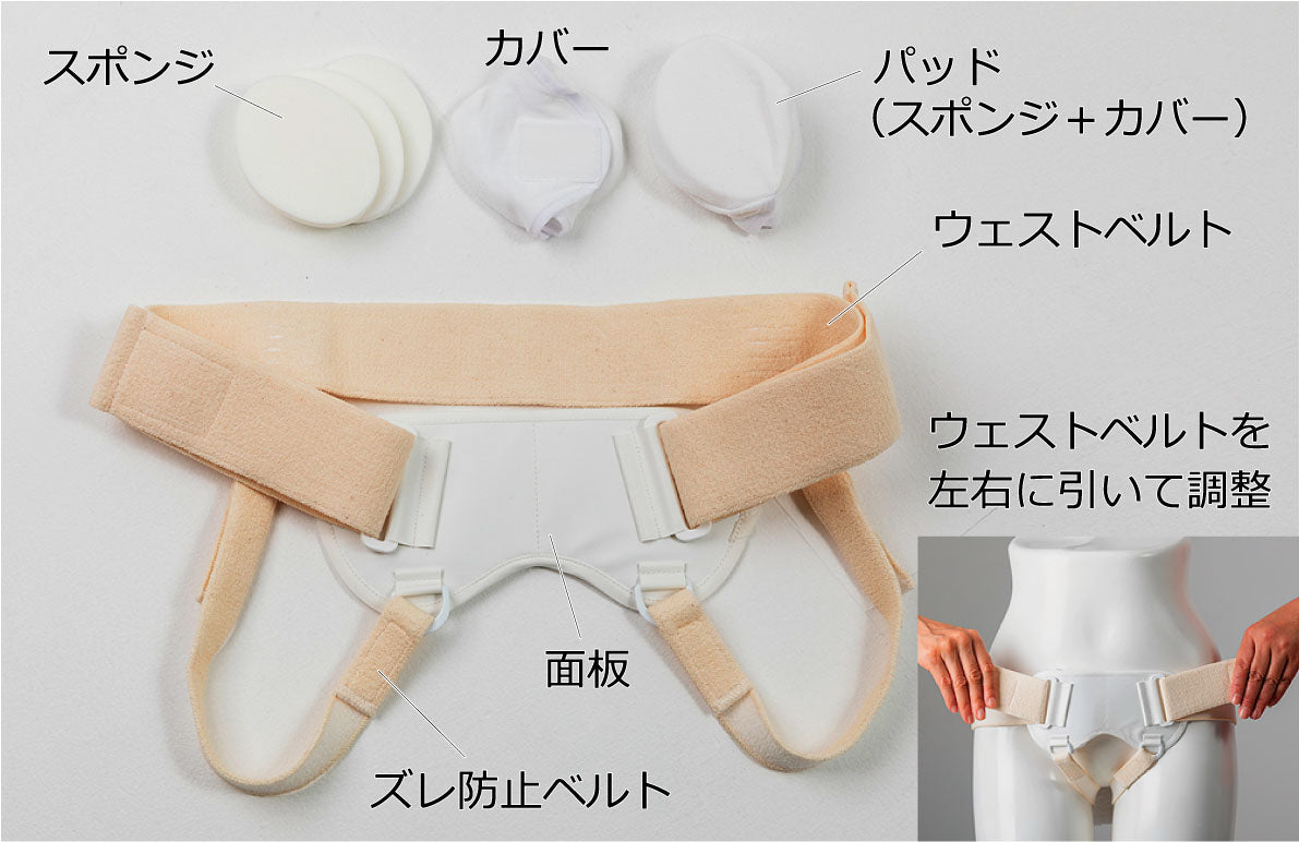 ミムロそけいベルト(脱腸帯)